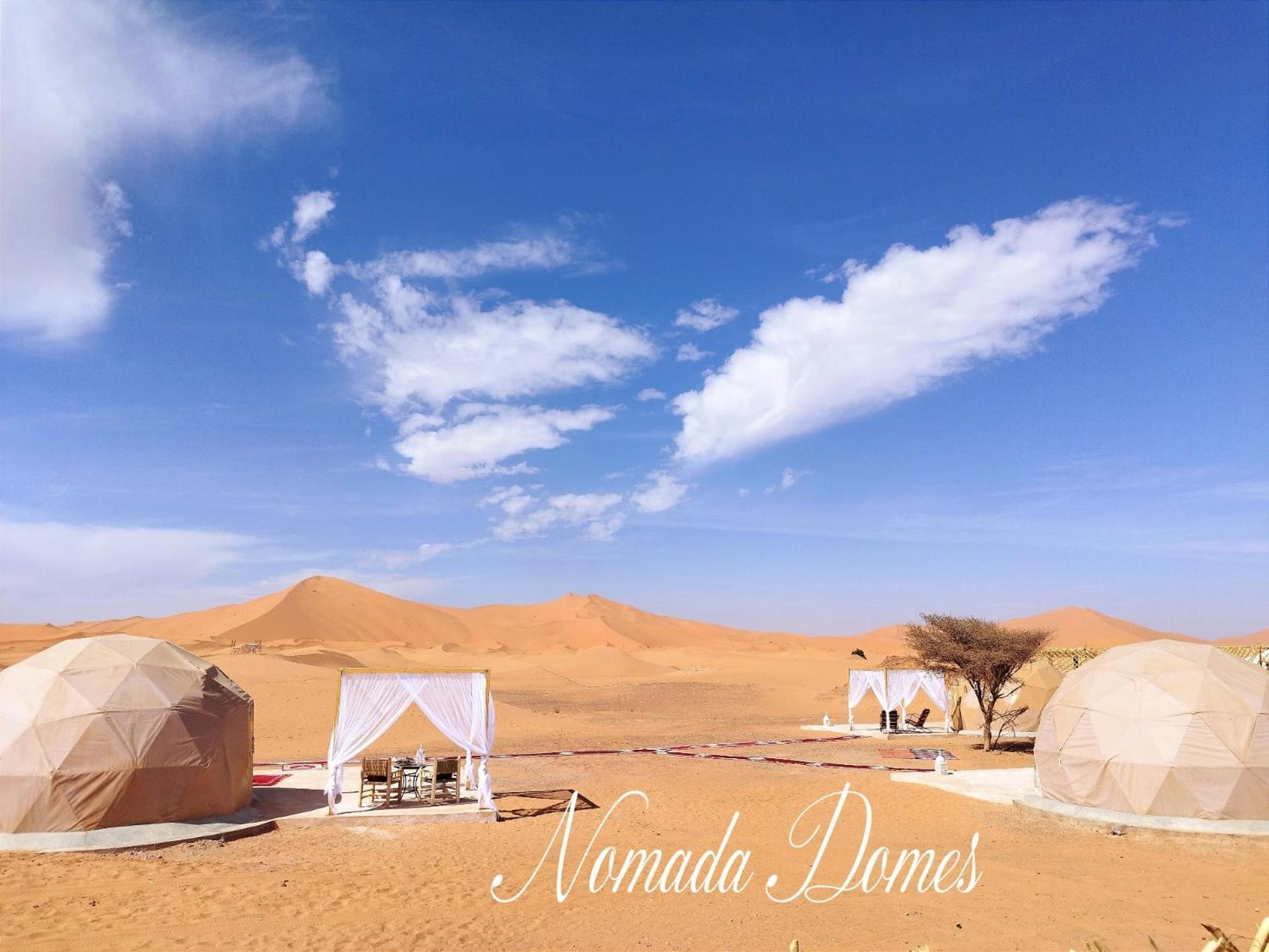 Nomada Domes Camp With Airco Merzouga Exterior foto