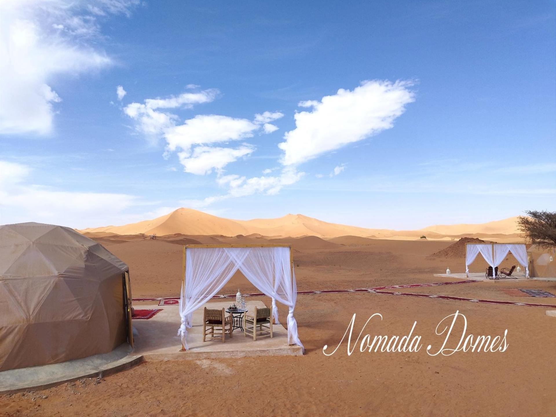 Nomada Domes Camp With Airco Merzouga Exterior foto