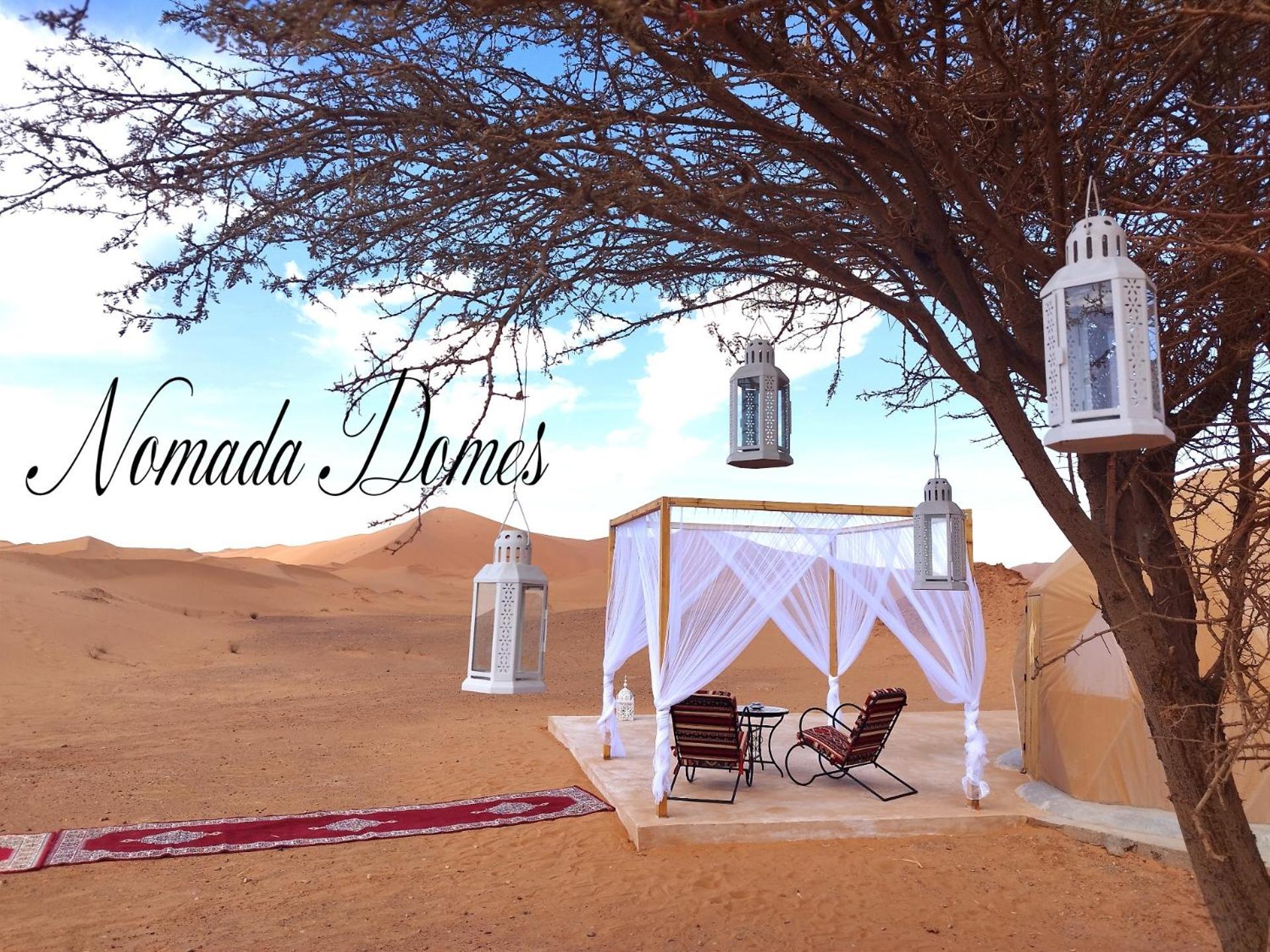 Nomada Domes Camp With Airco Merzouga Exterior foto